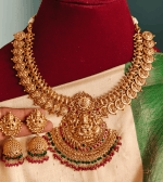 Lakshmi kasu necklace set
