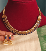 Neela kal kemp necklace set