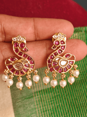 Duck earring