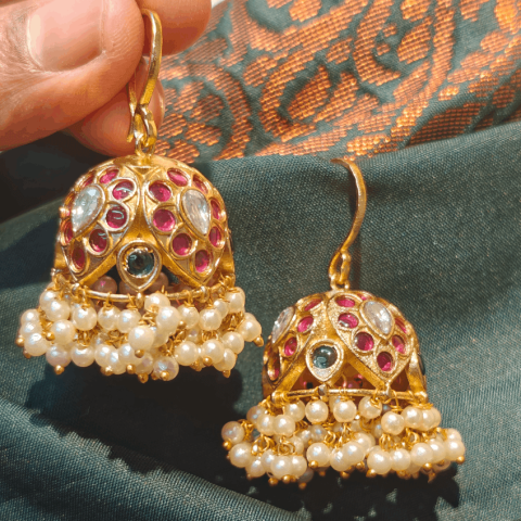 Kemp hook bell jhumkha