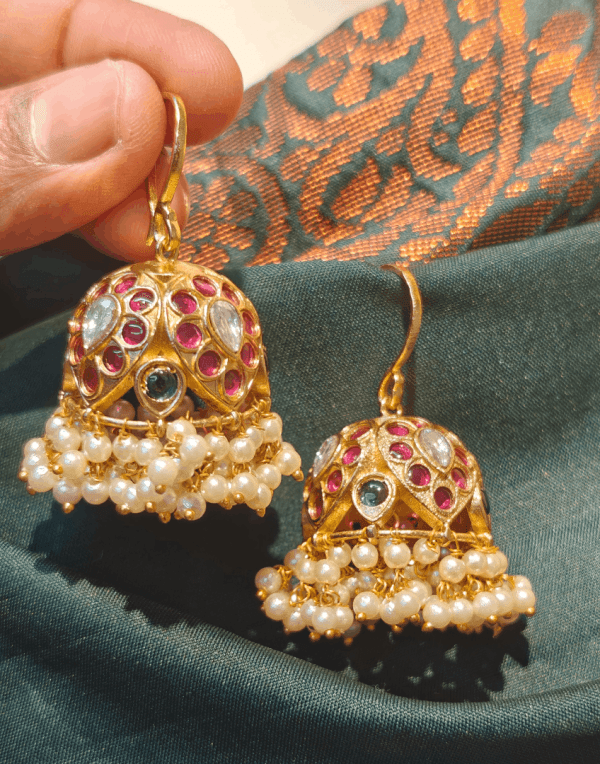 Kemp hook bell jhumkha