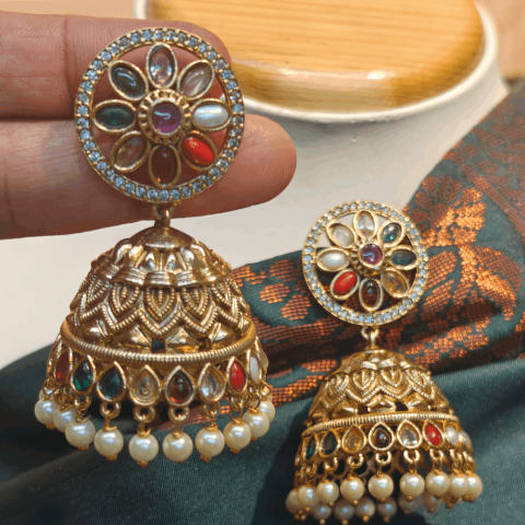 Navratna jhumkha