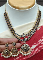 Double line blue attigai