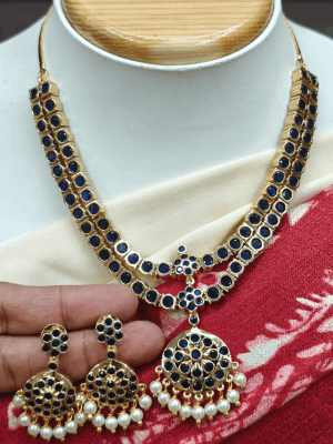 Double line blue attigai