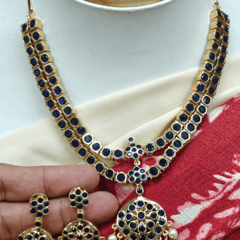 Double line blue attigai