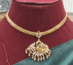 Hamsa padakam (ruby white)