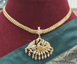 Hamsa padakam (white)