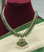 2 in 1 mango real kemp necklace