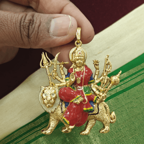 Durga devi 3D pendant