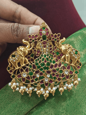 Gajalakshmi pendant