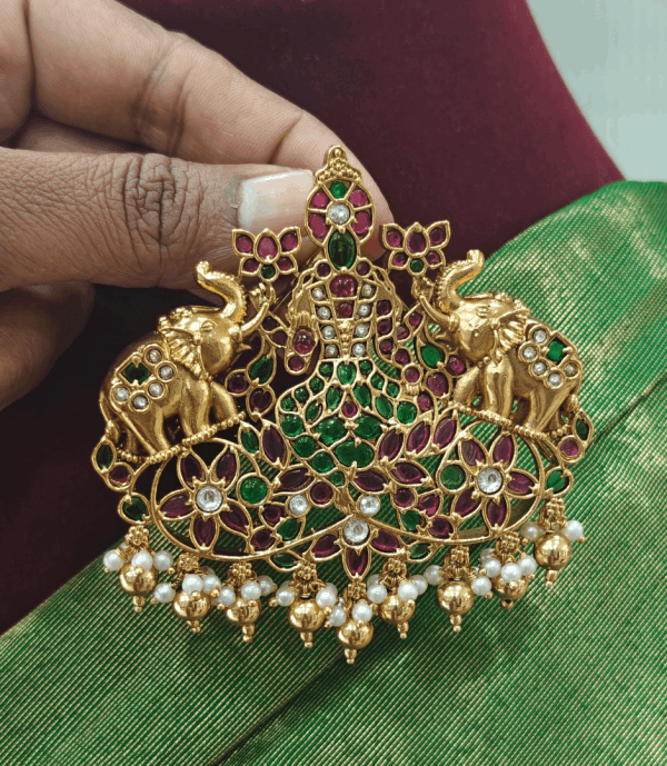 Gajalakshmi pendant