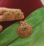 Mini gandaberunda pendant set