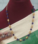 Purple beads set with earrings