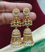 Peacock light weight bell jhumkha