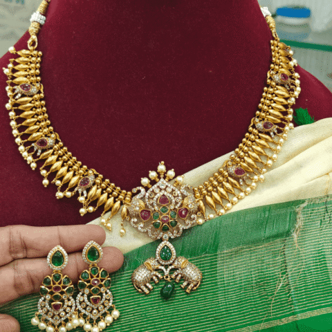 Mullu AD fusion necklace