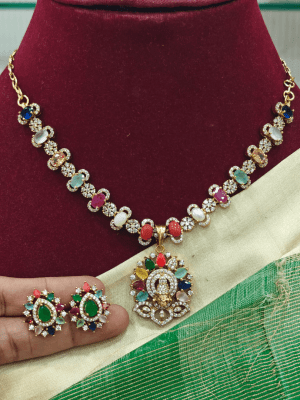 Navratna necklace