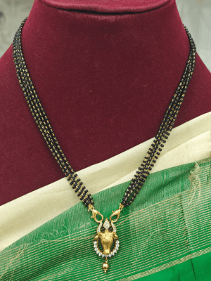 Cow mangalsutra chain