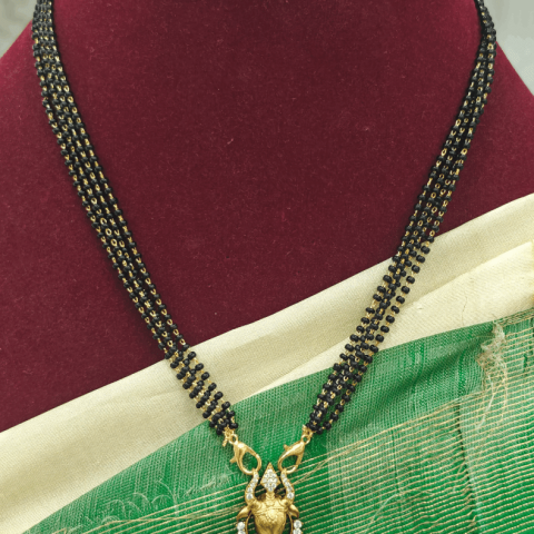 Cow mangalsutra chain