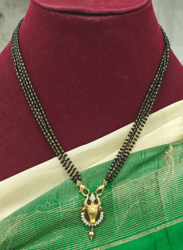 Cow mangalsutra chain