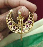 Half moon hair accessory