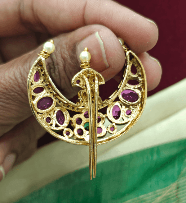 Half moon hair accessory