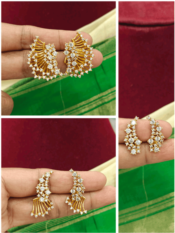 3 in 1 nakshatra earrings