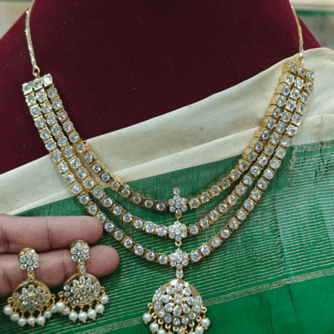 3 line white attigai