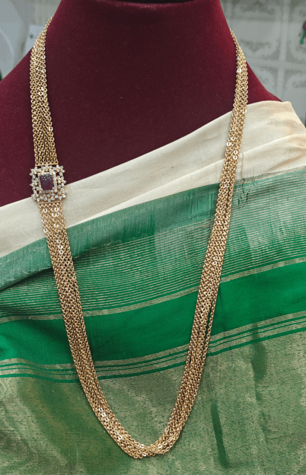 Flower AD mogappu chain