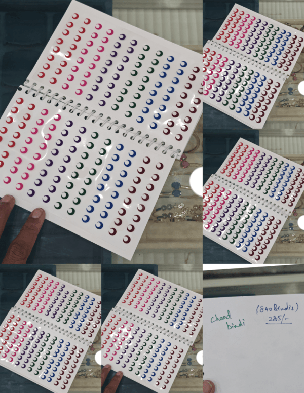 Chand bindi (Moon bindi)