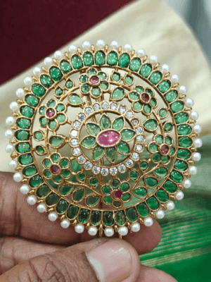 Rakkodi hair accessory (Emerald)