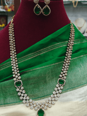 Emerald diamond finish haaram