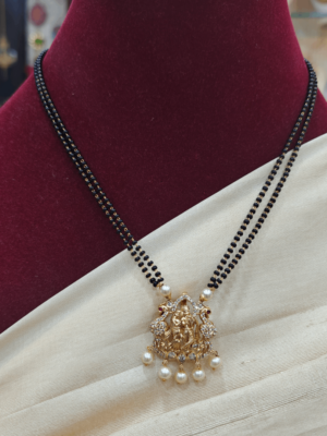 Radha krishna pendant mangalsutra chain