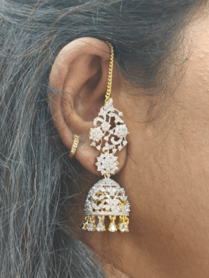 Kushboo earchain jhumkha