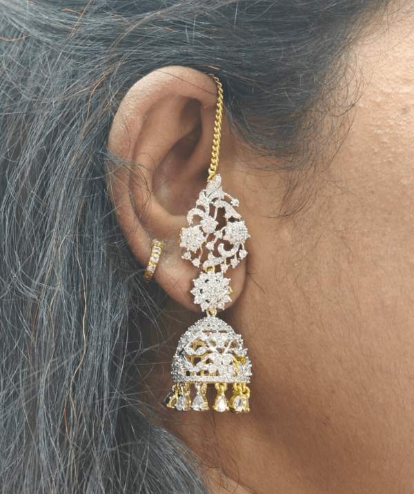 Kushboo earchain jhumkha