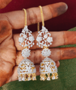 Kushboo earchain jhumkha