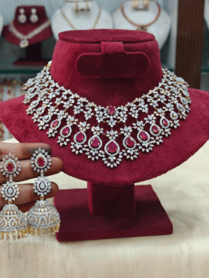 Bridal AD Choker (Ruby)