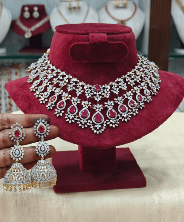 Bridal AD Choker (Ruby)