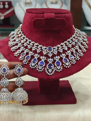 Bridal AD Choker (Purple)