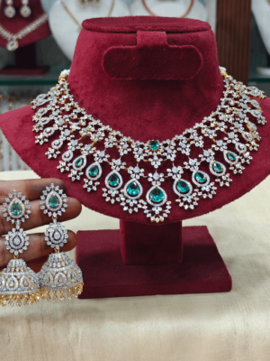 Bridal AD Choker (Mint Green)