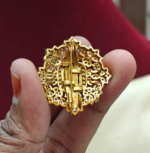 Royal saree pin (Green)