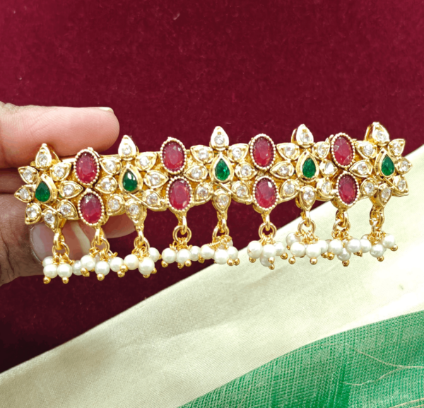 Flower AD kemp hairclip