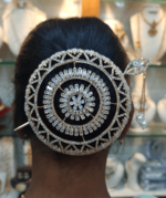 Premium hair bun cage rose gold - Design 3