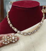 Premium kundan necklace set
