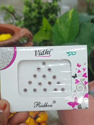 Round stone bindi -Size 0