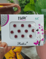 Round stone bindi -Size 5