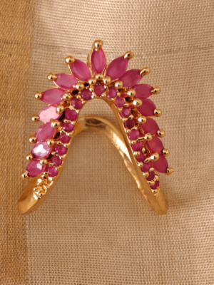 Vanki Ring Design 1(Ruby)
