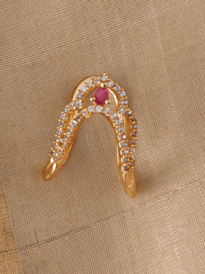 Vanki Ring (white,Ruby)