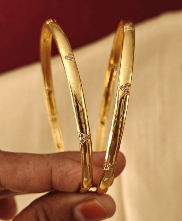 Gold look alike bangles