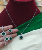 5 in 1 daily wear chain set (Bottle green)