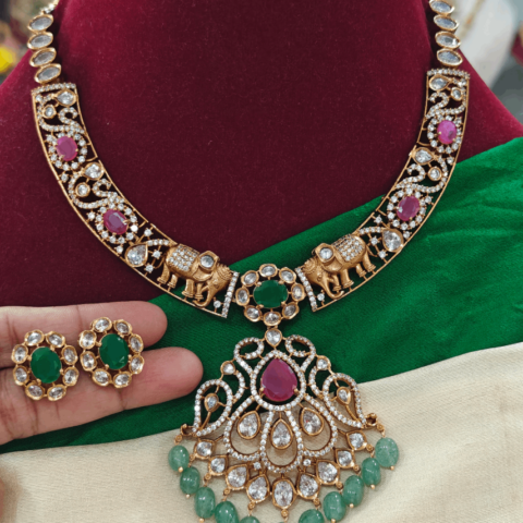 Amelia necklace(multi color)